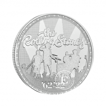 1 oz (31.10 g) sidabrinė moneta Music Legends, Rolling Stones, D. Britanija 2022