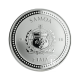1 oz (31.10 g) sidabrinė moneta Seahorse, Samoa 2018