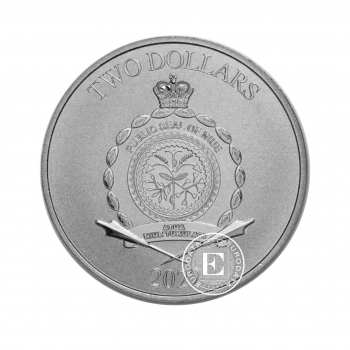 1 oz (31.10 g) sidabrinė moneta Star Wars, Rebel Alliance, Niujė 2022