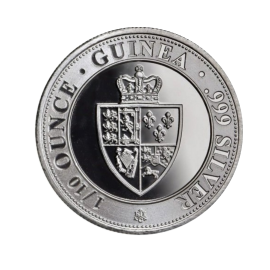 1/10 oz (3.11 g) srebrna moneta Guinea, Saint Helena 2022