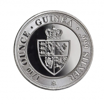 1/10 oz (3.11 g) sidabrinė moneta Guinea, Saint Helena 2022