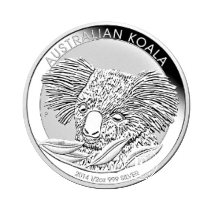 1/2 oz (15.55 g) pièce d'argent  Koala, Australia 2014
