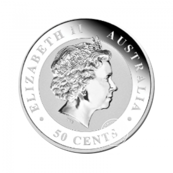 1/2 oz (15.55 g) sidabrinė moneta Koala, Australija 2014