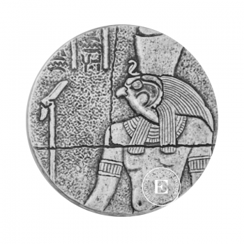2 oz (62.20 g) sidabrinė moneta Horus, Čadas 2016
