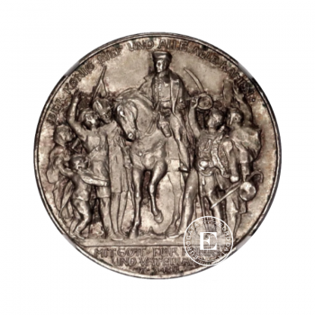 3 marki srebrna moneta Empire, Niemcy (1908 - 1915)