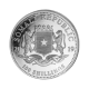 1 oz (31.10 g) srebrna moneta Elephant, Somalia 2019