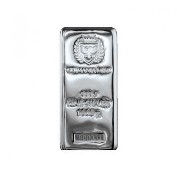 1 kg sidabro luitas Germania Mint 999.9