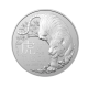 1 oz (31.10 g) silver coin Year of the Tiger, RAM, Australia 2022