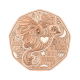 5 Euro Copper New Year coin Happiness is a bird, Austria 2022
