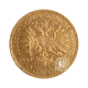 10 kronų (3.045 g) auksinė moneta, Austrija 1908 (originalas)