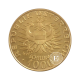 1000 šilingų (12.15 g) auksinė moneta Babenbergas, Austrija 1976