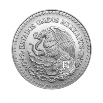 1/4 oz (7.78 g) sidabrinė moneta Laisvės angelas, Meksika 2023