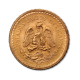 2.5 Pesų (1.87 g) auksinė moneta Hidalgo, Meksika 1918-1948
