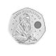 0.50 Pfund Münze auf der Karte Albus Dumbledore, Großbritannien 2023    