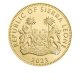 1 oz (31.10 g) auksinė moneta Egipto dievai - Anubis, Siera Leonė 2023