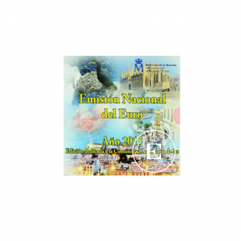 5.88 Eur jeu de pièces  Illes Balears, Espagne 2015