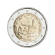 2 Eur coin on card 700th Anniversary of the Death of Dante Alighieri, Vatican 2021