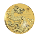 1/4 oz (7.78 g) złota PROOF moneta Lunar III -  Dragon, Australia 2024 (z certyfikatem)