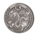 1 oz (31.10 g) platininė moneta Drakono metai, Ruanda 2024 (su sertifikatu)