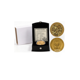 1 oz (31.10 g) złota moneta Year of the Dragon, Rwanda 2024 (z certyfikatem)