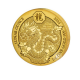 1 oz (31.10 g) auksinė moneta Drakono metai, Ruanda 2024 (su sertifikatu)