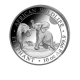10 oz (311 g) sidabrinė moneta Afrikos laukinė gamta - Dramblys, Somalis 2024