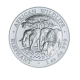 1 oz (31.10 g) srebrna moneta Elephant, Somalia 2013