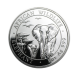 1 oz (31.10 g) srebrna moneta Elephant, Somalia 2015