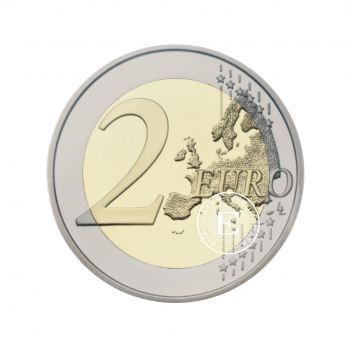 2 Eur spalvota moneta Europos taryba, Andora 2014