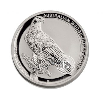 1 oz (31.10 g) sidabrinė moneta Pleištauodegis erelis, Australija 2016