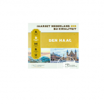 3.88 Eur apyvartinių monetų rinkinys Den Haag, Nyderlandai 2018
