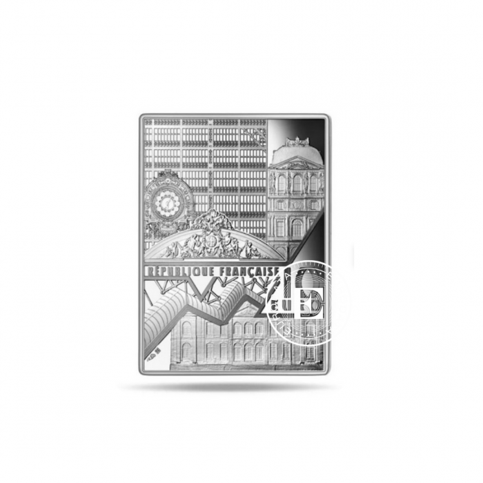10 Eur (22.20 g) sidabrinė PROOF moneta Kitagawa Utamaro, Prancūzija 2023 (su sertifikatu)
