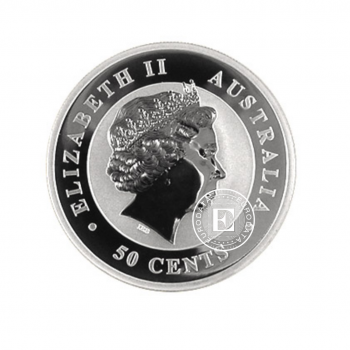 1/2 oz (15.55 g) sidabrinė moneta Koala, Australija 2013