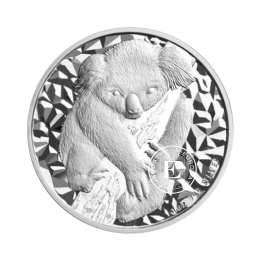 1 oz (31.10 g) srebrna moneta Koala, Australia 2007
