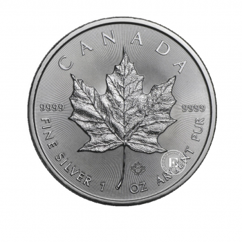 1 oz (31.10 g) Silbermünze Maple Leaf, Kanada 2021