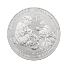 1 oz (31.10 g) srebrna moneta Lunar II - Year of the Monkey, Australia 2016