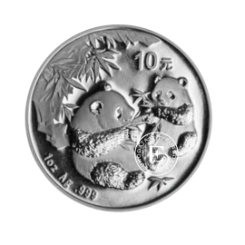 1 oz (31.10 g) silver coin Panda, China 2006