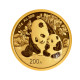 15 g auksinė moneta Panda, Kinija 2024