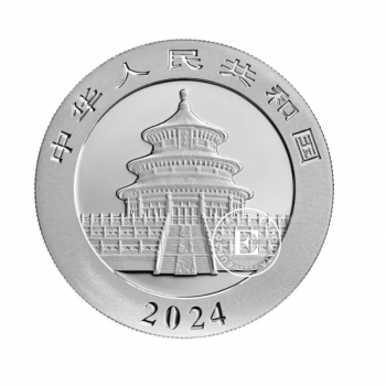 30 g Silbermünze Panda, China 2024