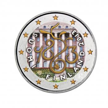 2 Eur moneta 1863 m. parlamento 150-osios metinės, Suomija 2013