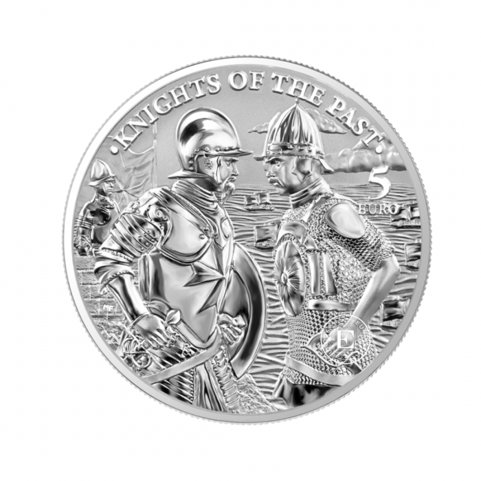 1 oz (31.10 g) silver coin Knights Of The Past, Malta 2022
