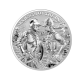 1 oz (31.10 g) sidabrinė moneta Praeities riteriai, Malta 2022