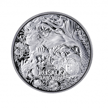 1 oz (31.10 g) silver coin Slavic Bestiary -  Mermaid, Cameroon 2022