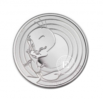 1 oz (31.10 g) silbermünze  Looney Tunes - Tweety, Samoa 2023