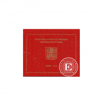 3.88 Eur apyvartinių monetų rinkinys, Vatikanas 2015
