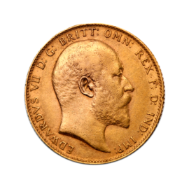 7.98 g soverenas King Edward VII, Didžioji Britanija 1902-1910