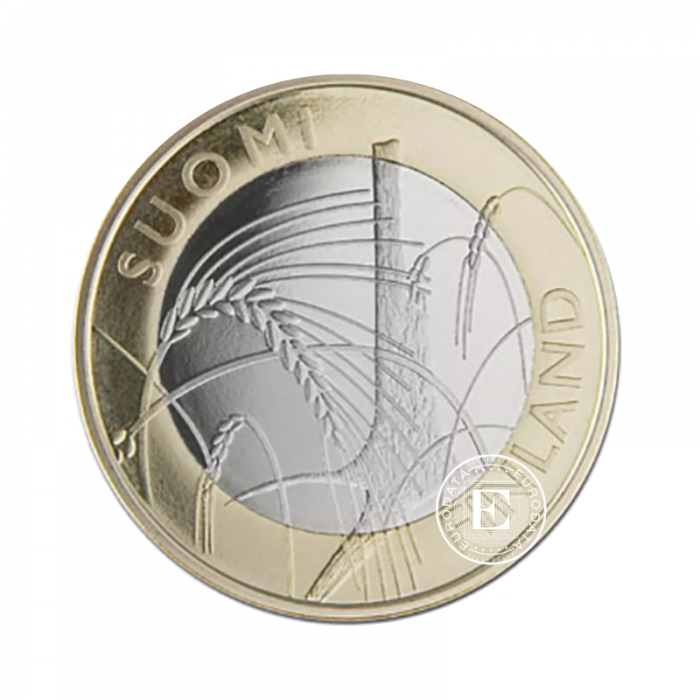 5 Eur PROOF coin Historical Provinces Savonia, Finland 2011