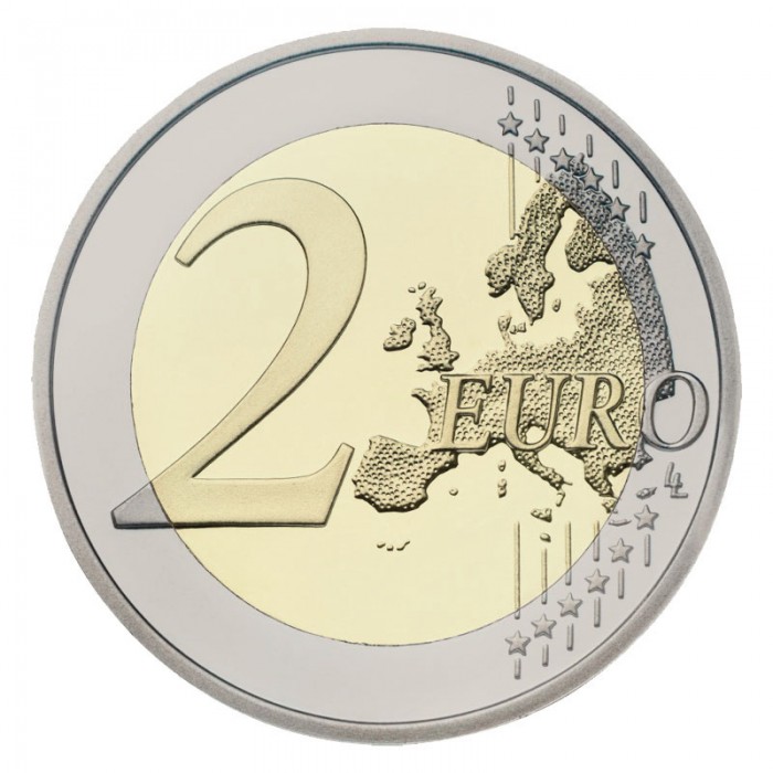 2 Eur moneta kortelėje Dzūkija, Lietuva 2021