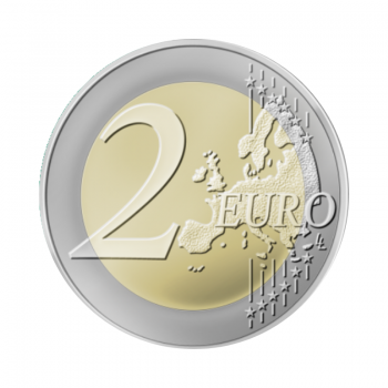 2 eurų monetų ritinėlis Lietuvos krepšinio 100-metis, Lietuva 2022