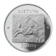 50 litas coin the 600th anniversary of the conversion of Samogitia, Lithuania 2013